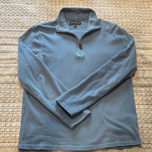 J. Crew Blue Zip Up Sweater